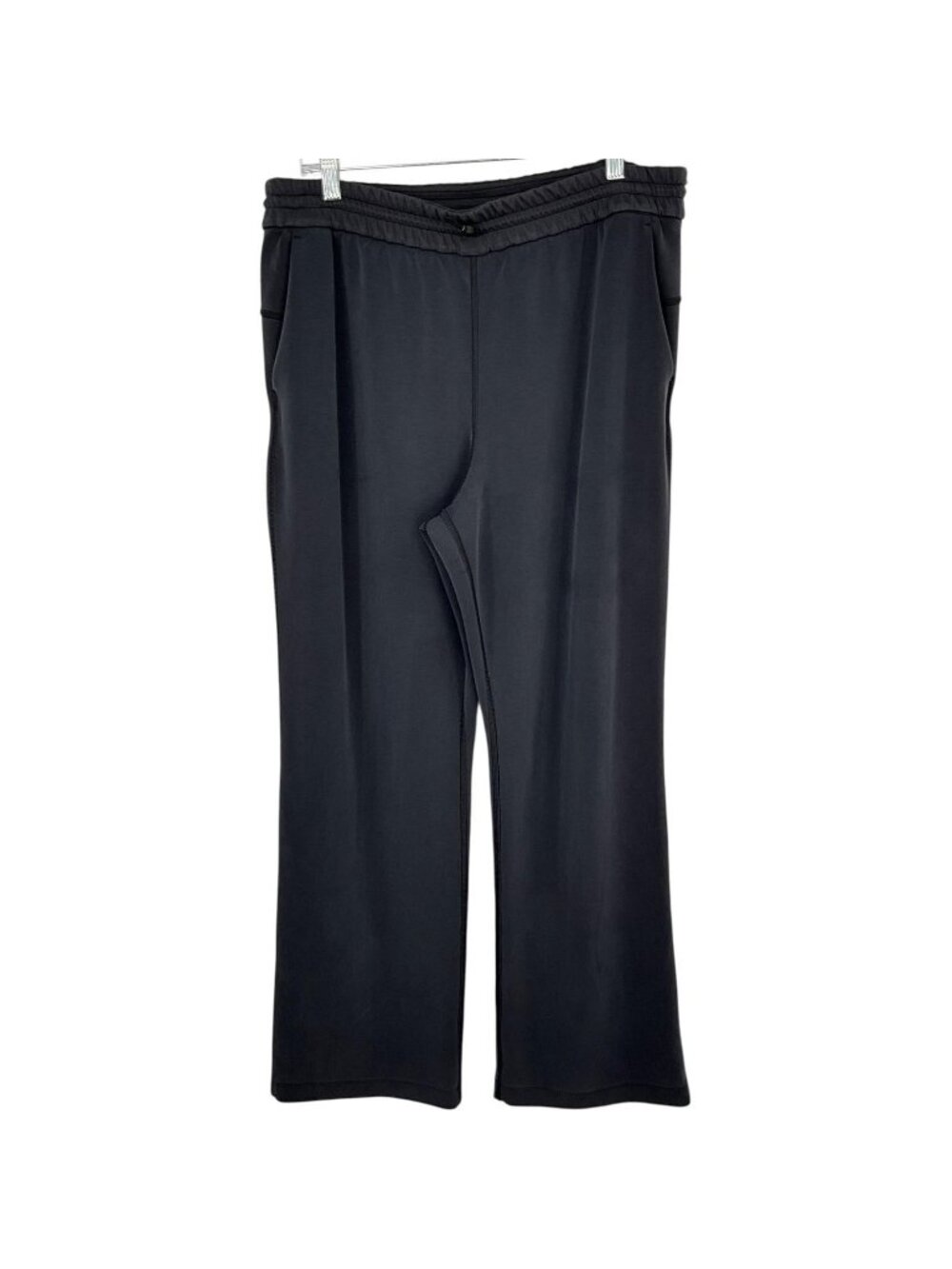 Lululemon Softstreme High Rise Pant Black Womens 14 Stretch Pockets